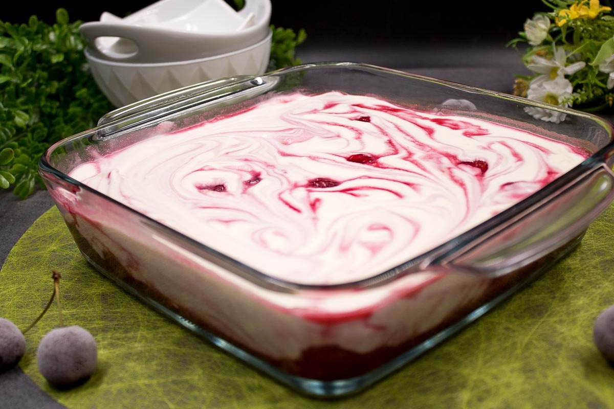 Schnelles Low Carb Kirsch-Dessert Perfekt für jede Party