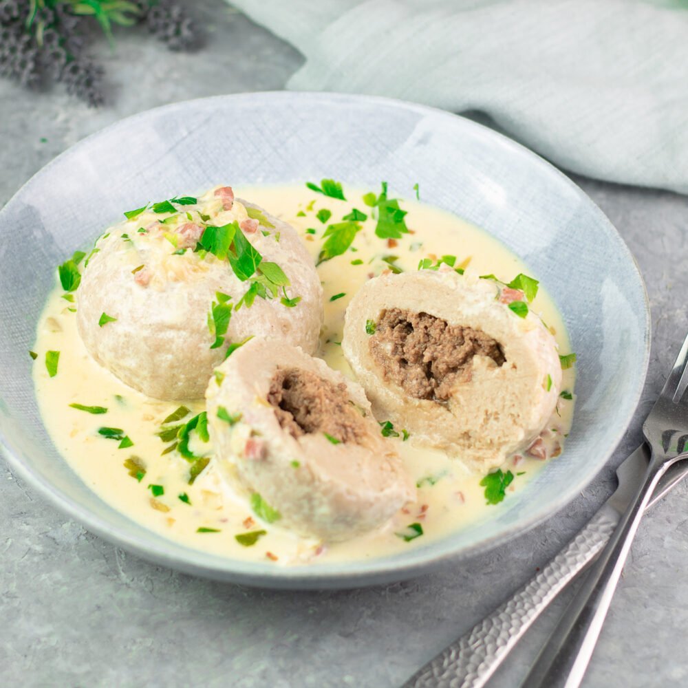 Saarländische Gefüllte ohne Kartoffeln – Low Carb Genuss