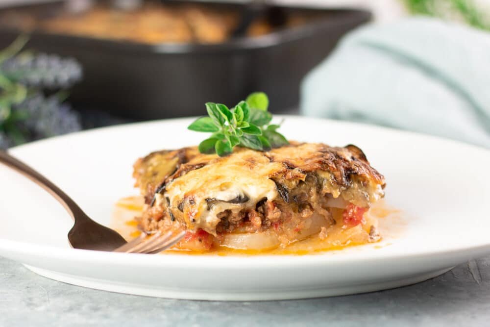 Low Carb Moussaka – Hole dir den Geschmack von Griechenland nach Hause