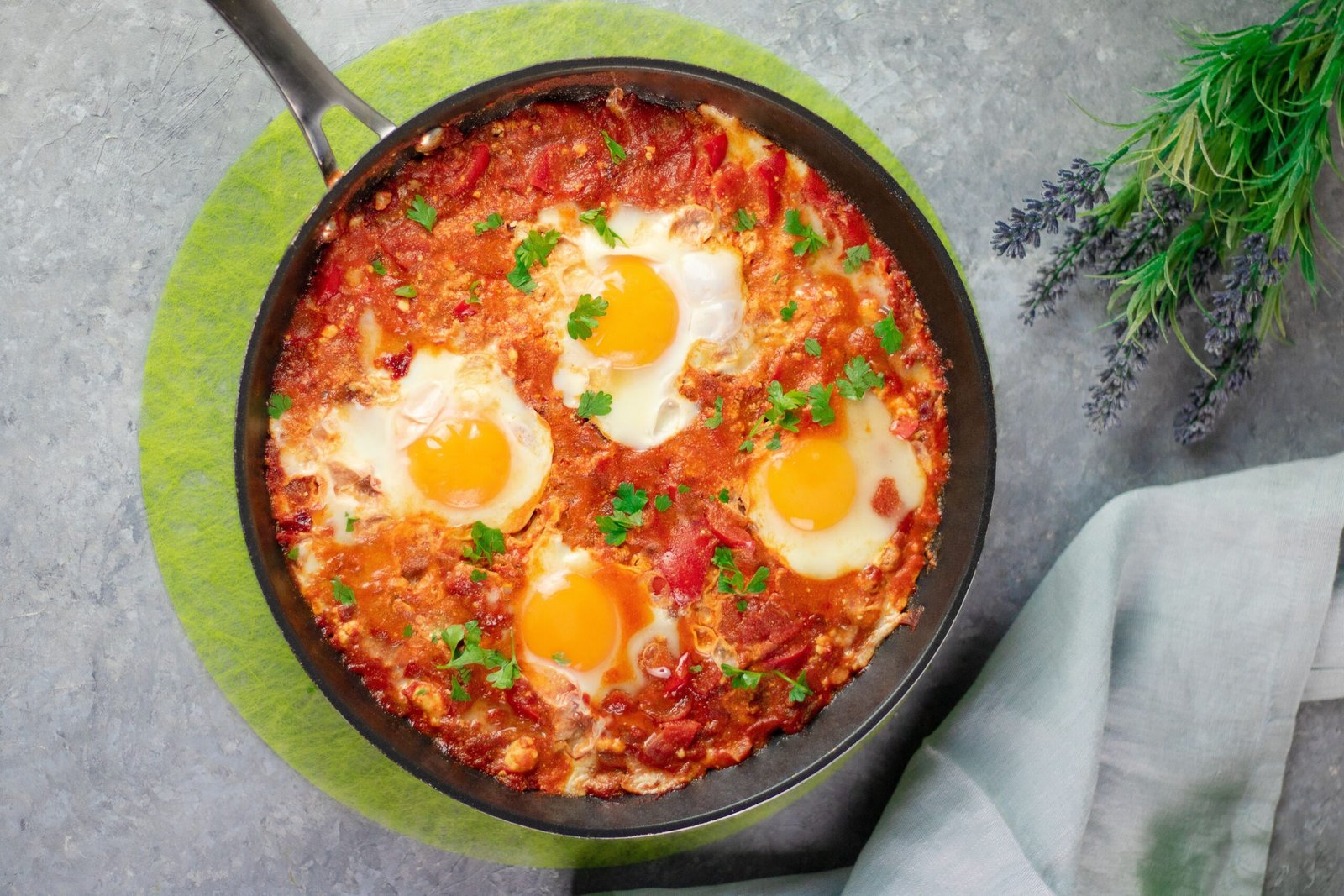 Shakshuka – Vegetarisch, einfach & Gesund