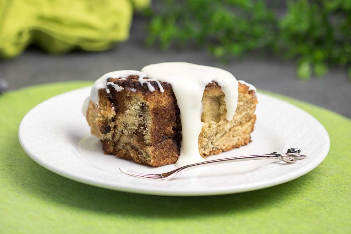 Low Carb Zimtschnecken-Kuchen – Der Klassiker als saftiger Kuchen